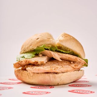 Sánguche de pechuga de pavo