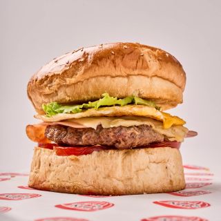 Sánguche de hamburguesa royal
